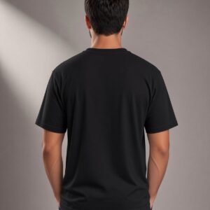 black half tshirt