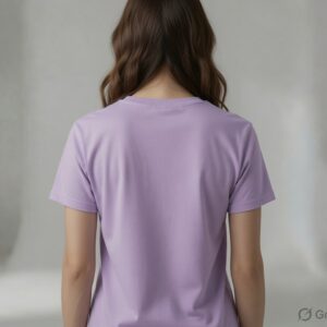 cotton t shirt leavender