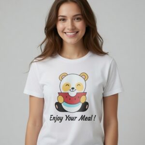 tee hf cotton wh meal